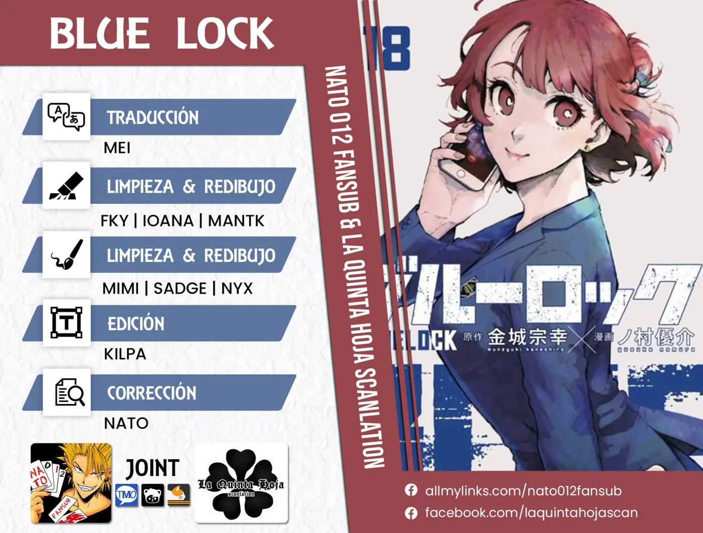 Blue Lock (2018) - Capítulo 166 - Página 1 - LectorTMOo