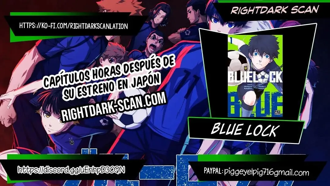 Blue Lock (2018) - Capítulo 194.1 - Página 1 - LectorTMOo
