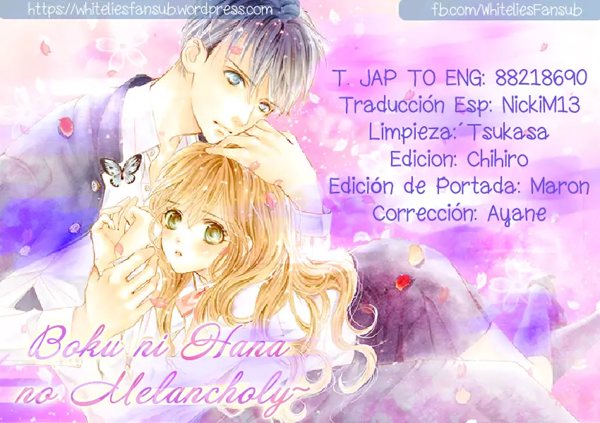 Boku ni Hana no Melancholy (2016) - Capítulo 14 - Página 1 - LectorTMOo