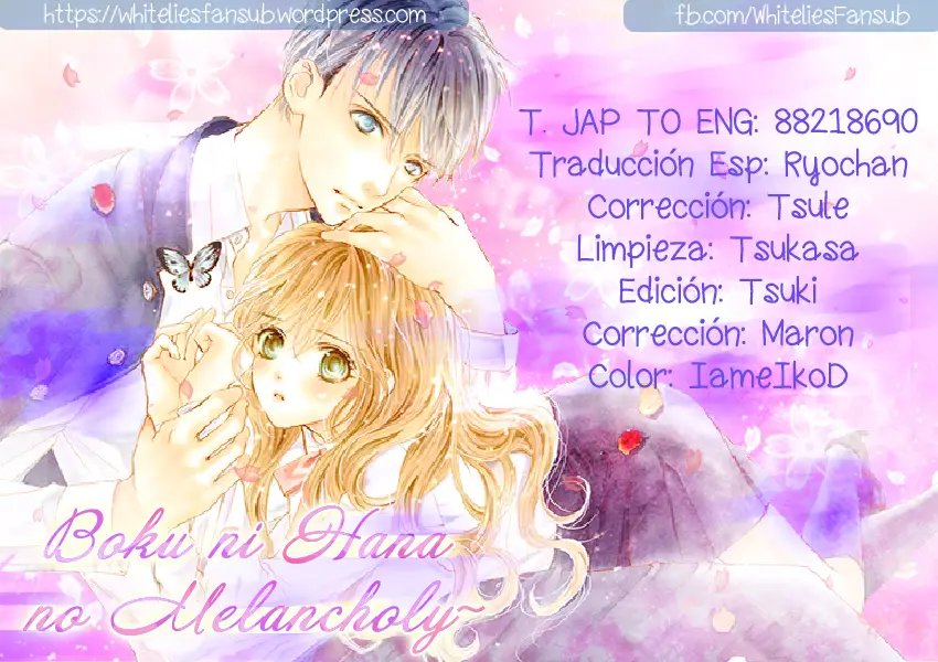 Boku ni Hana no Melancholy (2016) - Capítulo 7 - Página 1 - LectorTMOo