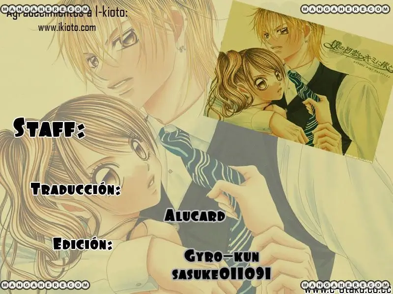 Boku no Hatsukoi wo Kimi ni Sasagu (2005) - Capítulo 9 - Página 34 - LectorTMOo