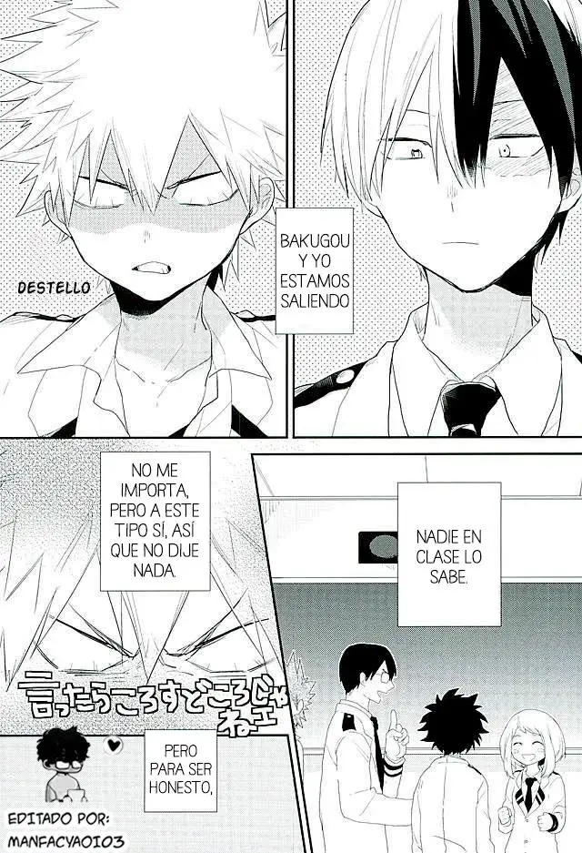 Boku no Hero Academia dj - Sensei! Todoroki-kun to Bakugou-kun ga Gakkou no Toilet de Ichaicha Shite Imasu! (2023) - Capítulo 1 - Página 3 - LectorTMOo