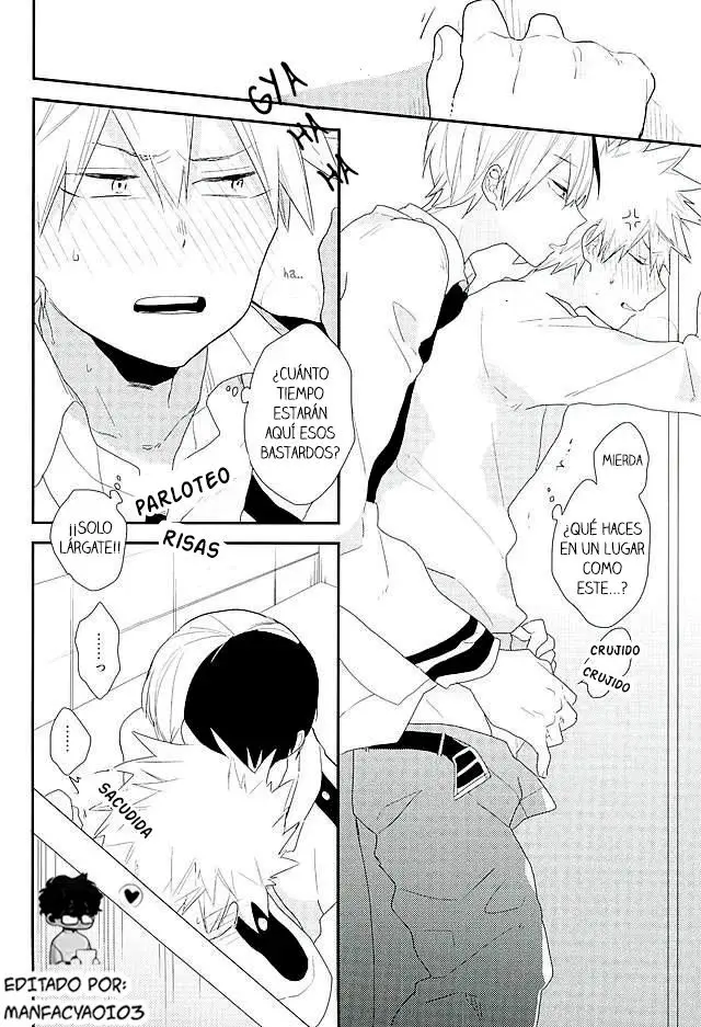 Boku no Hero Academia dj - Sensei! Todoroki-kun to Bakugou-kun ga Gakkou no Toilet de Ichaicha Shite Imasu! (2023) - Capítulo 1 - Página 8 - LectorTMOo