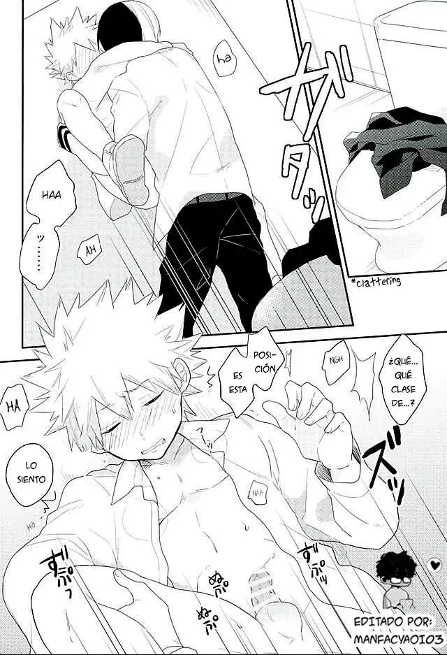 Boku no Hero Academia dj - Sensei! Todoroki-kun to Bakugou-kun ga Gakkou no Toilet de Ichaicha Shite Imasu! (2023) - Capítulo 1 - Página 14 - LectorTMOo