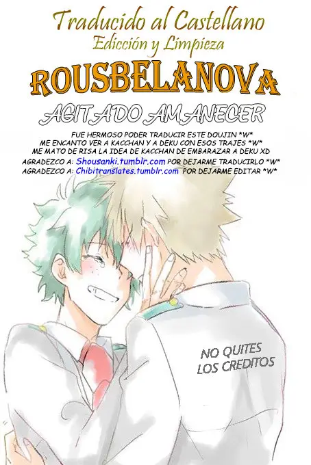 Boku no Hero Academia doujines parejas (2014) - Capítulo 1 - Página 32 - LectorTMOo