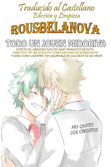 Boku no Hero Academia doujines parejas (2014) - Capítulo 14 - Página 35 - LectorTMOo