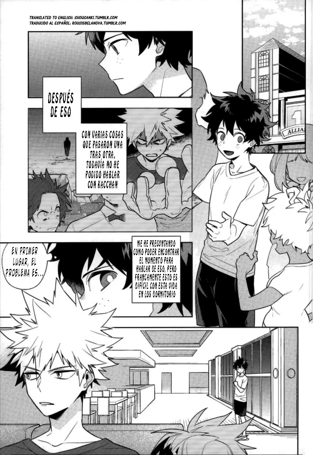 Boku no Hero Academia doujines parejas (2014) - Capítulo 16 - Página 3 - LectorTMOo