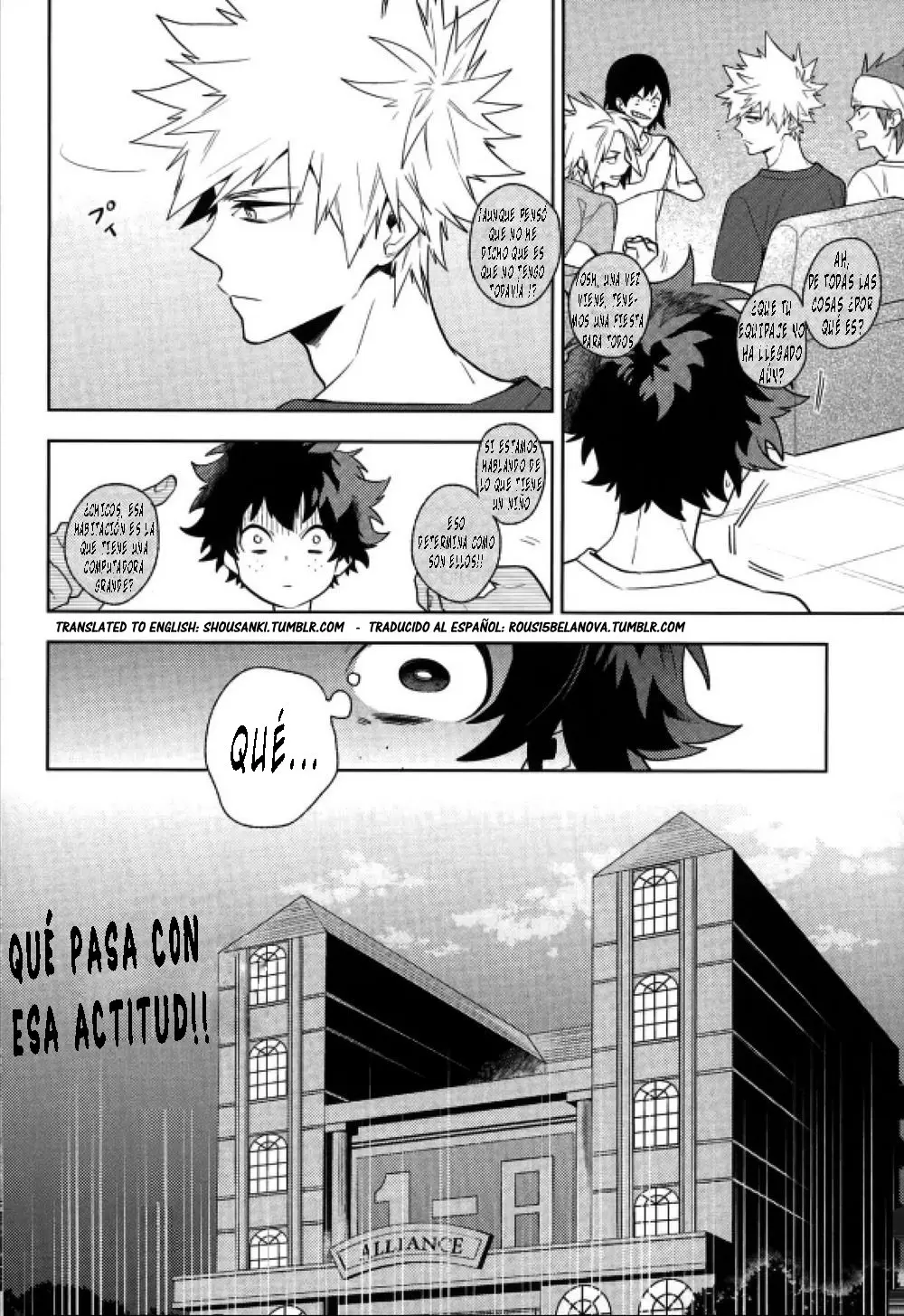 Boku no Hero Academia doujines parejas (2014) - Capítulo 16 - Página 4 - LectorTMOo