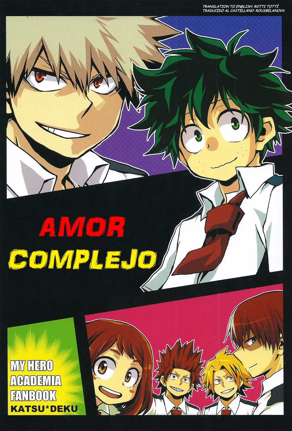 Boku no Hero Academia doujines parejas (2014) - Capítulo 2 - Página 1 - LectorTMOo