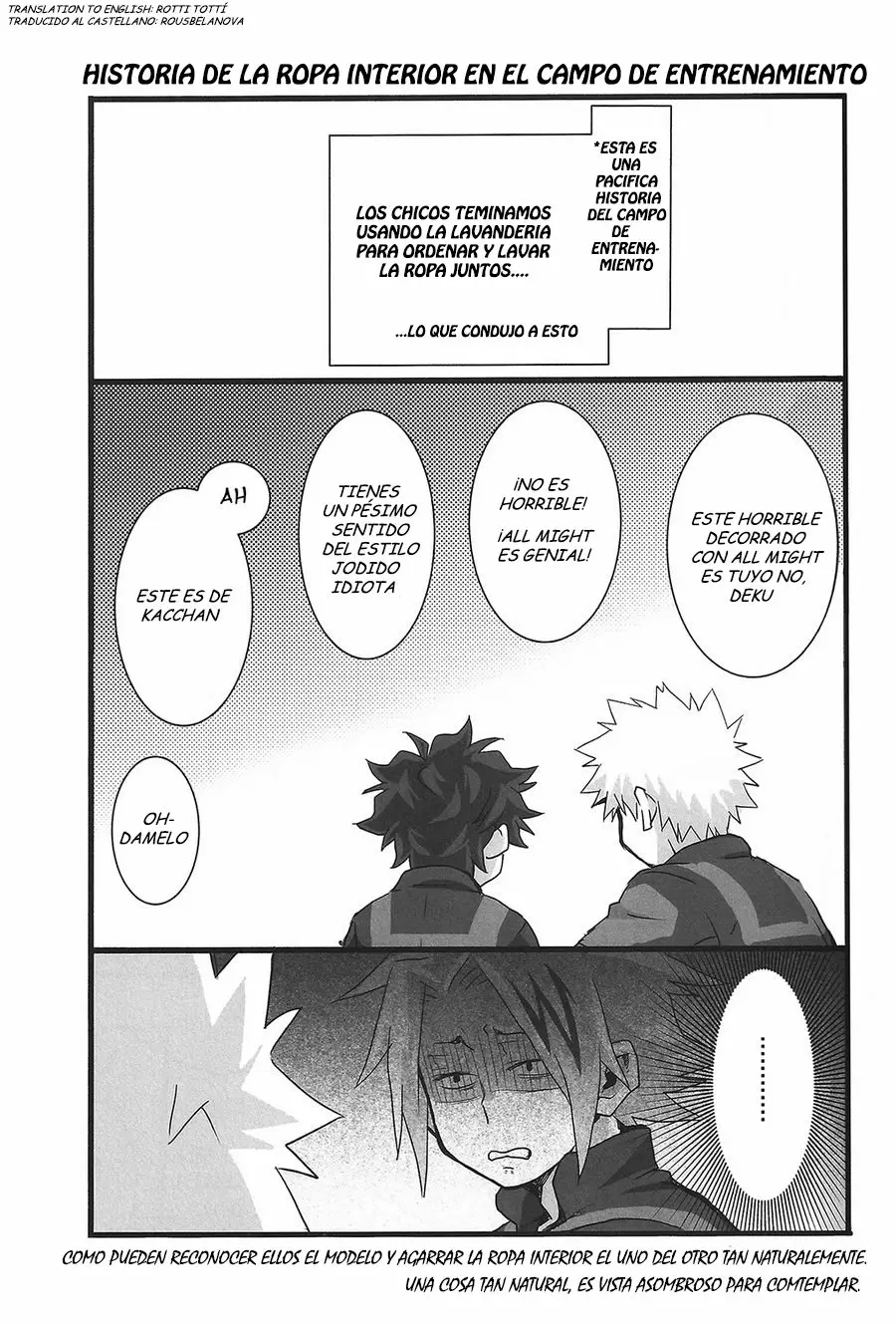 Boku no Hero Academia doujines parejas (2014) - Capítulo 2 - Página 12 - LectorTMOo