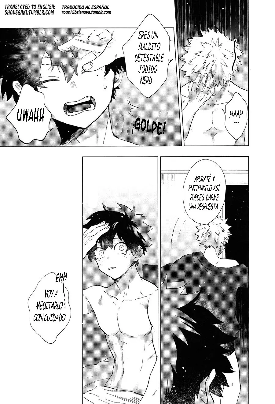 Boku no Hero Academia doujines parejas (2014) - Capítulo 3 - Página 33 - LectorTMOo
