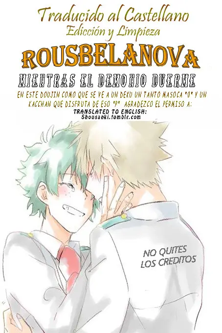 Boku no Hero Academia doujines parejas (2014) - Capítulo 9 - Página 27 - LectorTMOo