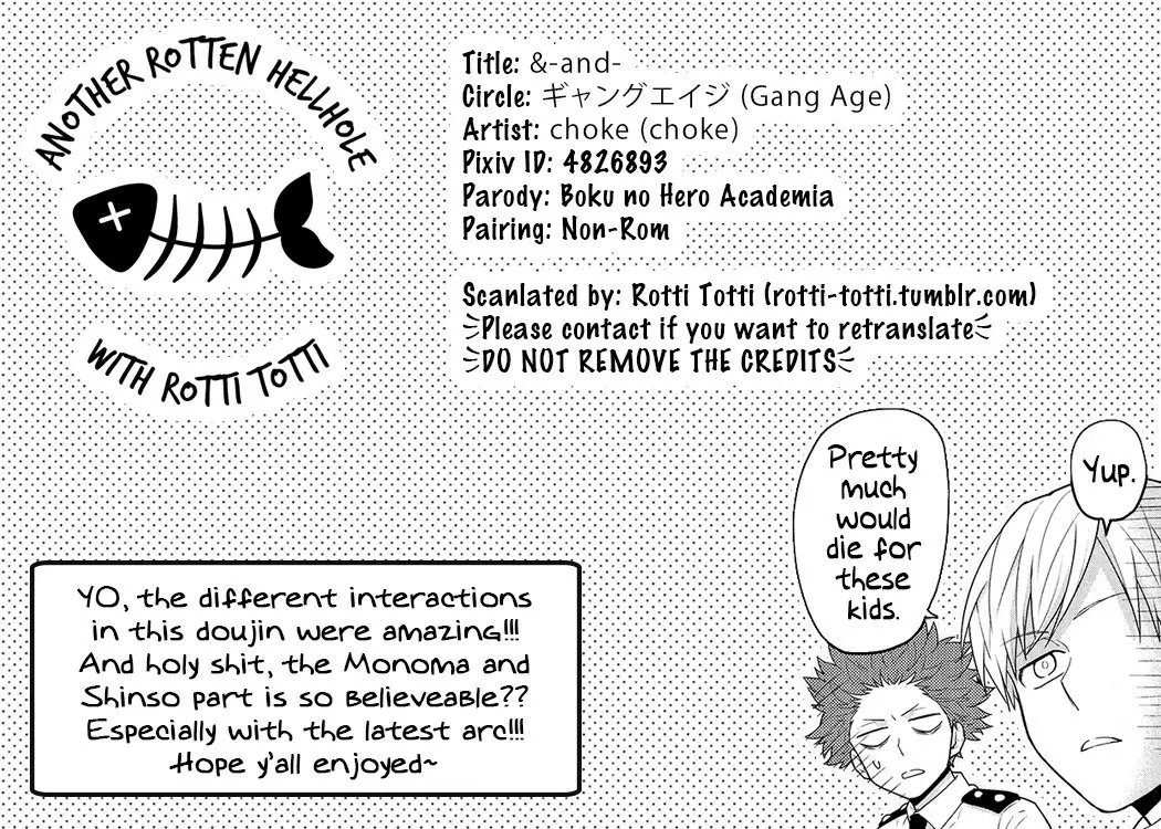 Boku no Hero Academia - &- (Doujinshi) (2020) - Capítulo 1 - Página 20 - LectorTMOo