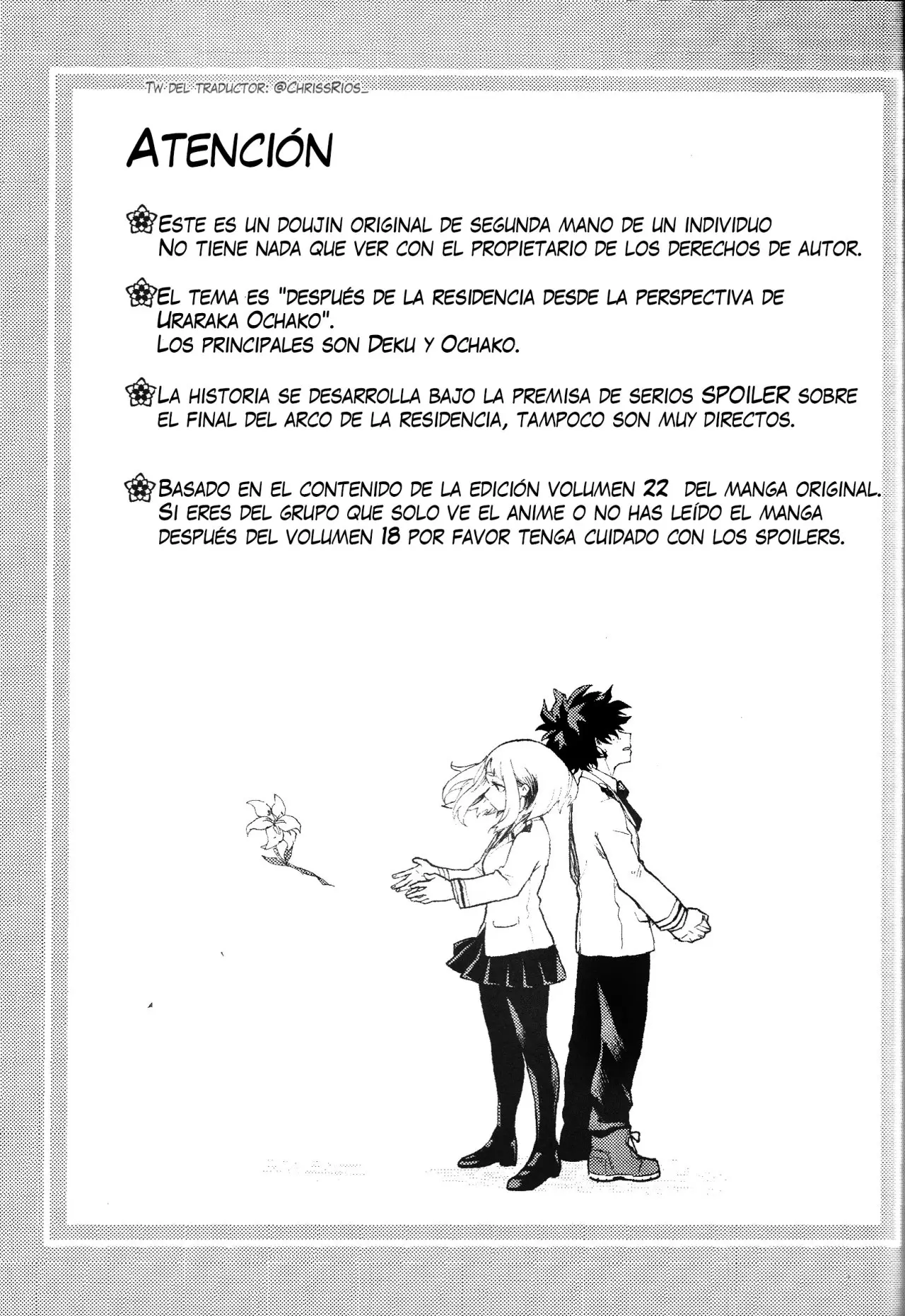 Boku no hero academia- Para aquellas que contienen sus lágrimas (2019) - Capítulo 1 - Página 3 - LectorTMOo