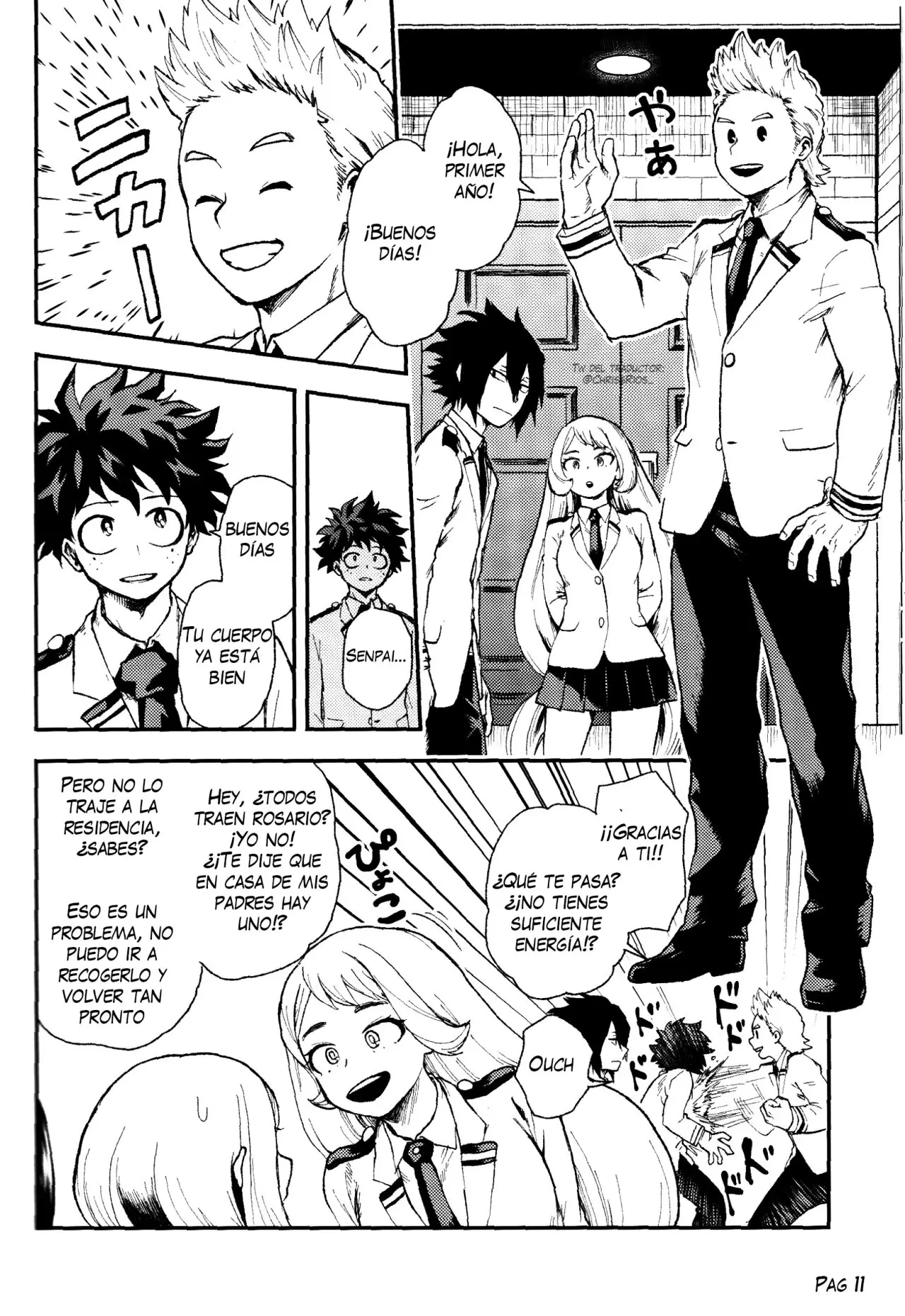 Boku no hero academia- Para aquellas que contienen sus lágrimas (2019) - Capítulo 1 - Página 14 - LectorTMOo