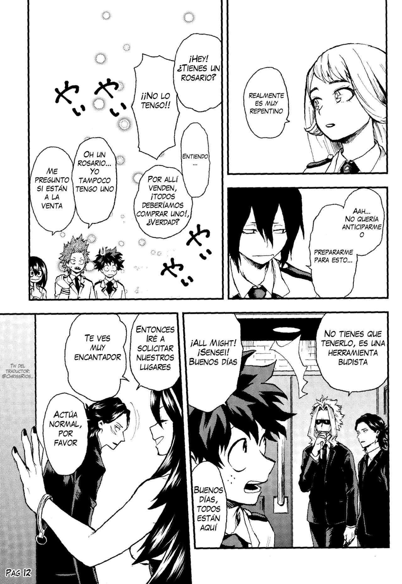 Boku no hero academia- Para aquellas que contienen sus lágrimas (2019) - Capítulo 1 - Página 15 - LectorTMOo