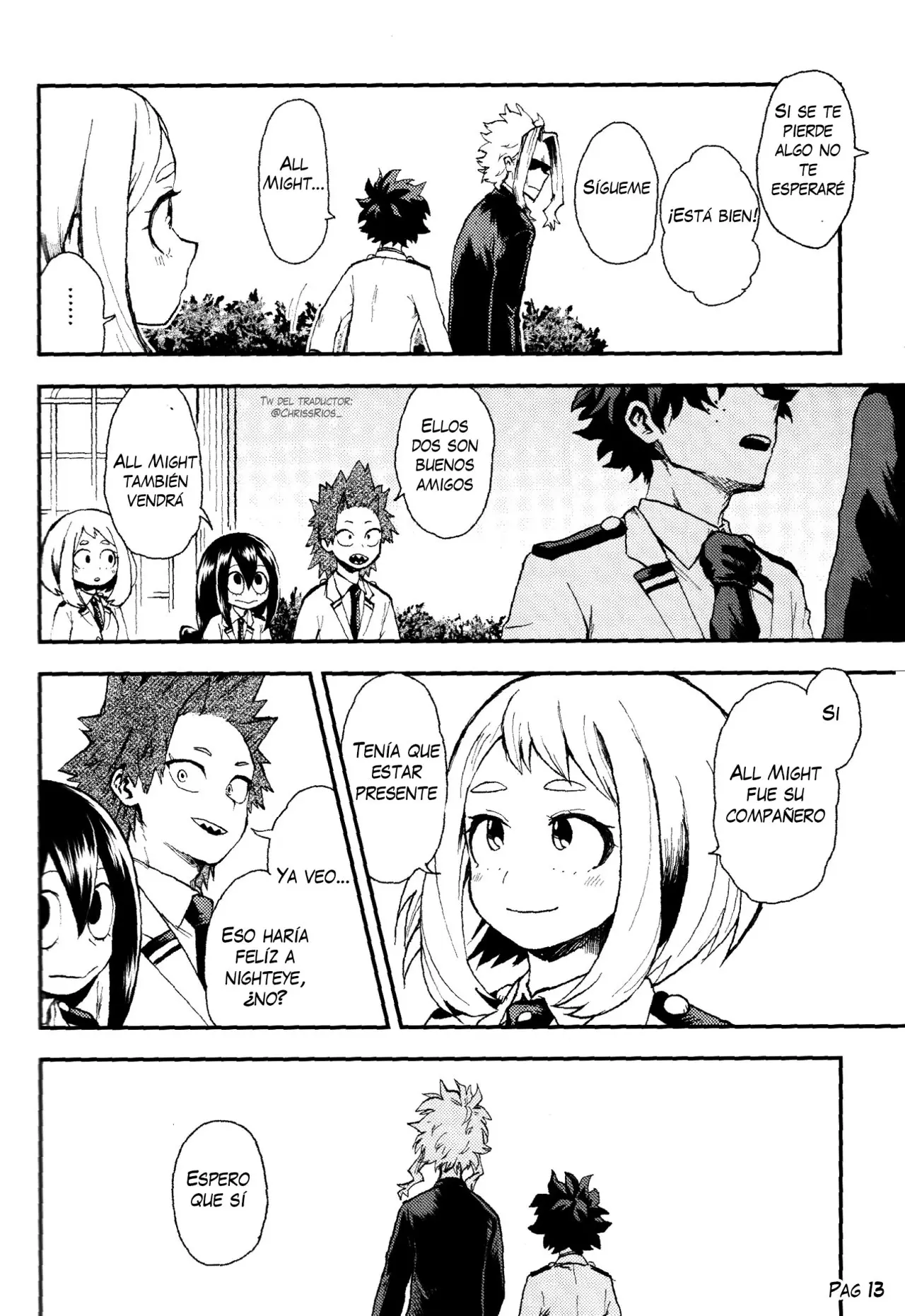 Boku no hero academia- Para aquellas que contienen sus lágrimas (2019) - Capítulo 1 - Página 16 - LectorTMOo