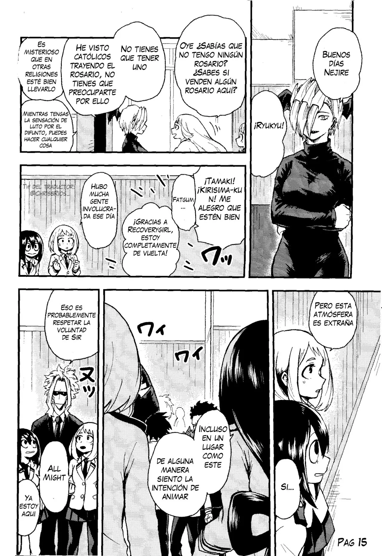 Boku no hero academia- Para aquellas que contienen sus lágrimas (2019) - Capítulo 1 - Página 18 - LectorTMOo