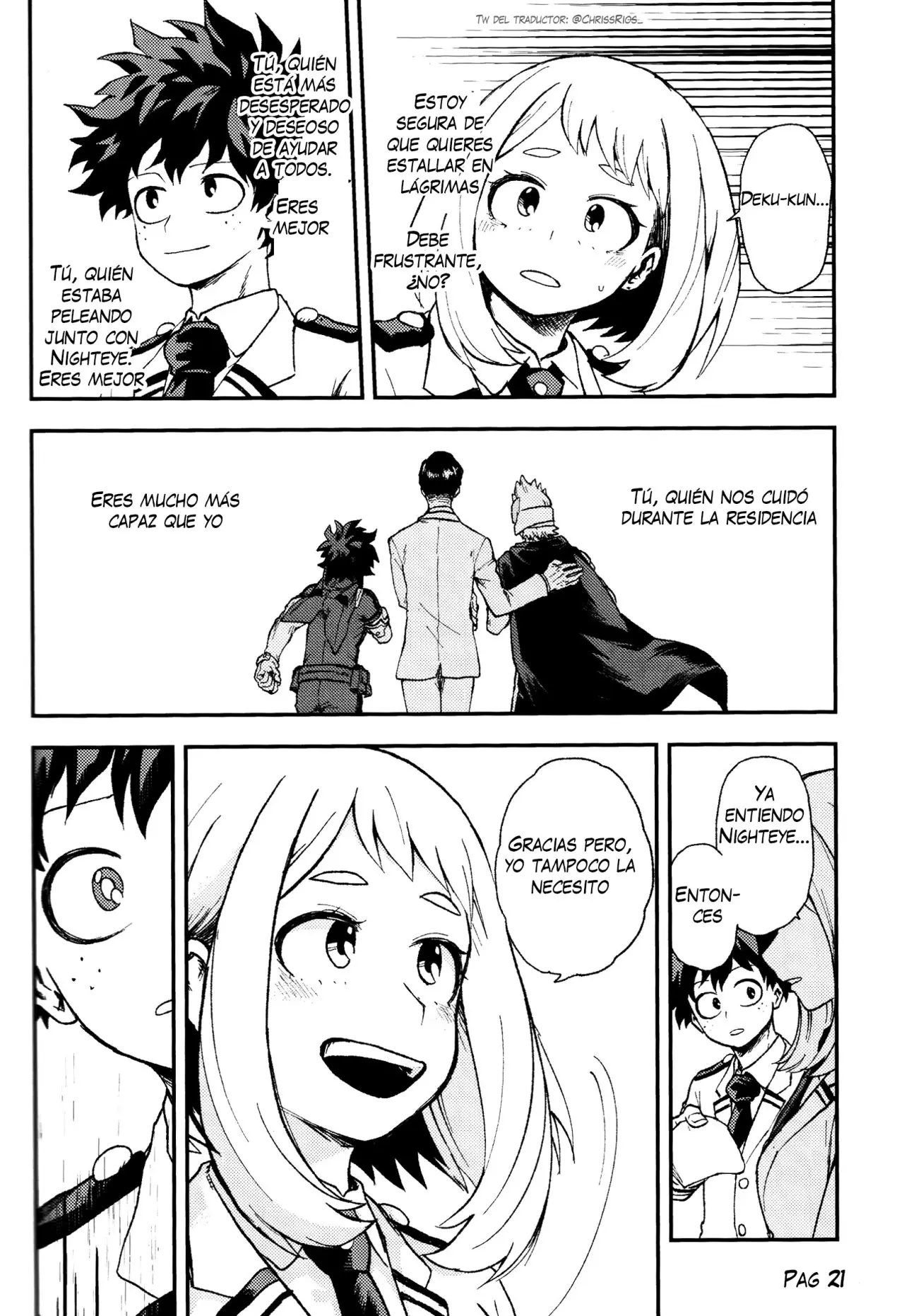 Boku no hero academia- Para aquellas que contienen sus lágrimas (2019) - Capítulo 1 - Página 24 - LectorTMOo