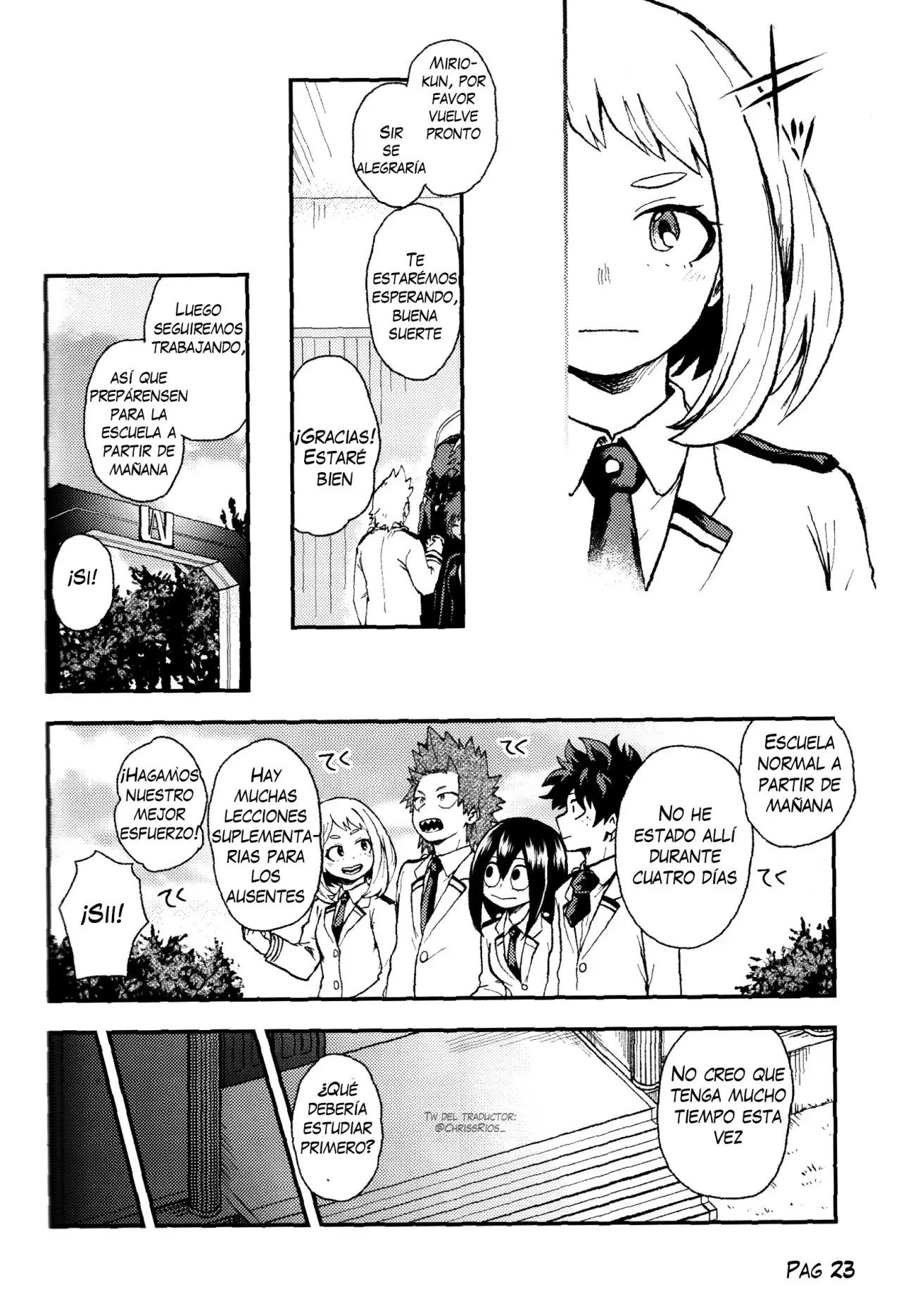 Boku no hero academia- Para aquellas que contienen sus lágrimas (2019) - Capítulo 1 - Página 26 - LectorTMOo