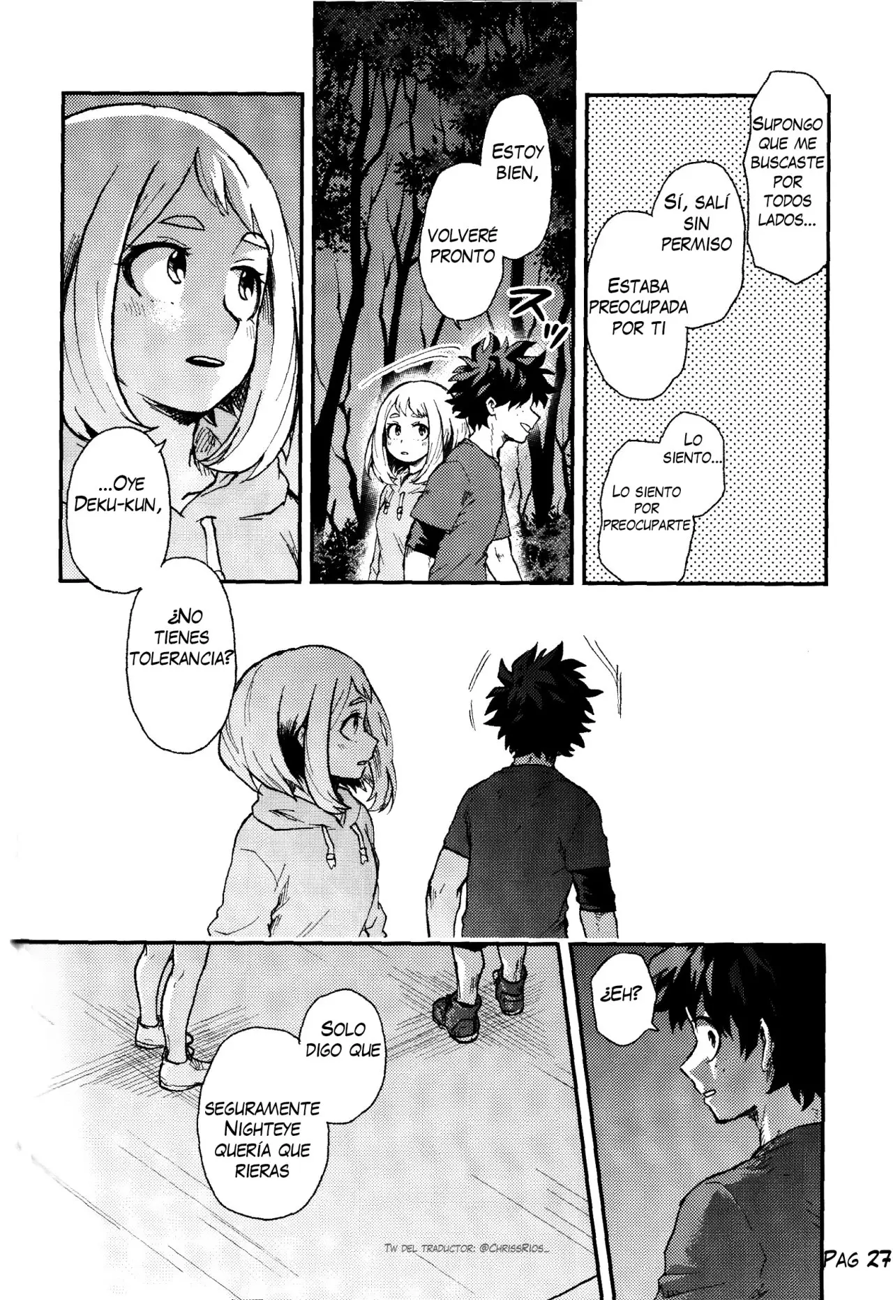 Boku no hero academia- Para aquellas que contienen sus lágrimas (2019) - Capítulo 1 - Página 30 - LectorTMOo