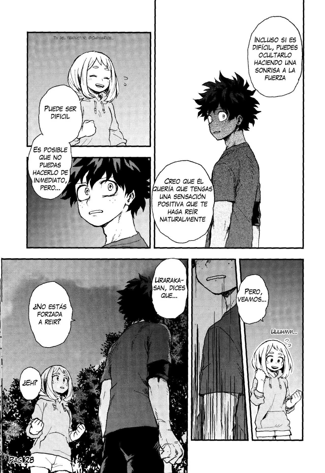 Boku no hero academia- Para aquellas que contienen sus lágrimas (2019) - Capítulo 1 - Página 31 - LectorTMOo