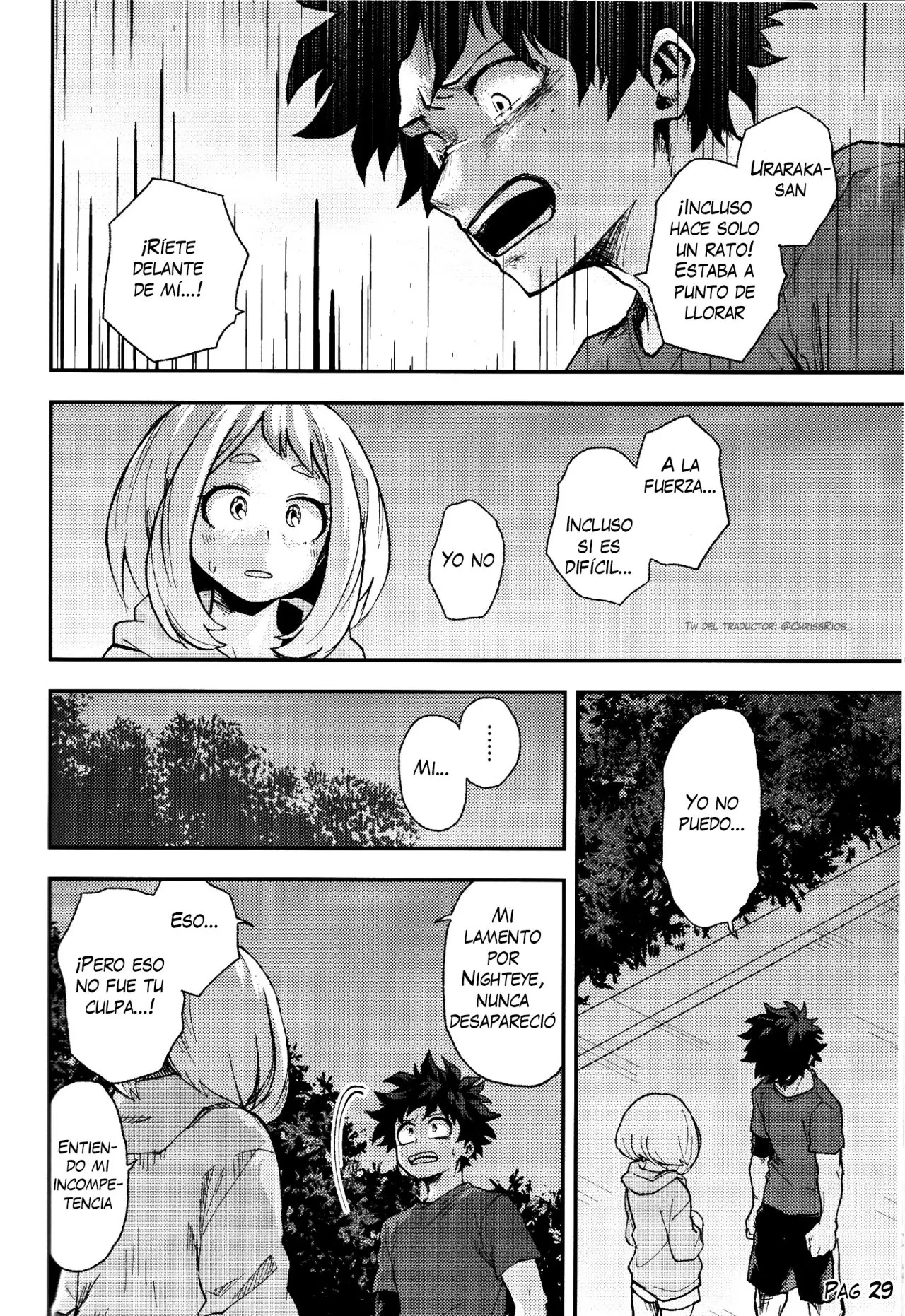 Boku no hero academia- Para aquellas que contienen sus lágrimas (2019) - Capítulo 1 - Página 32 - LectorTMOo