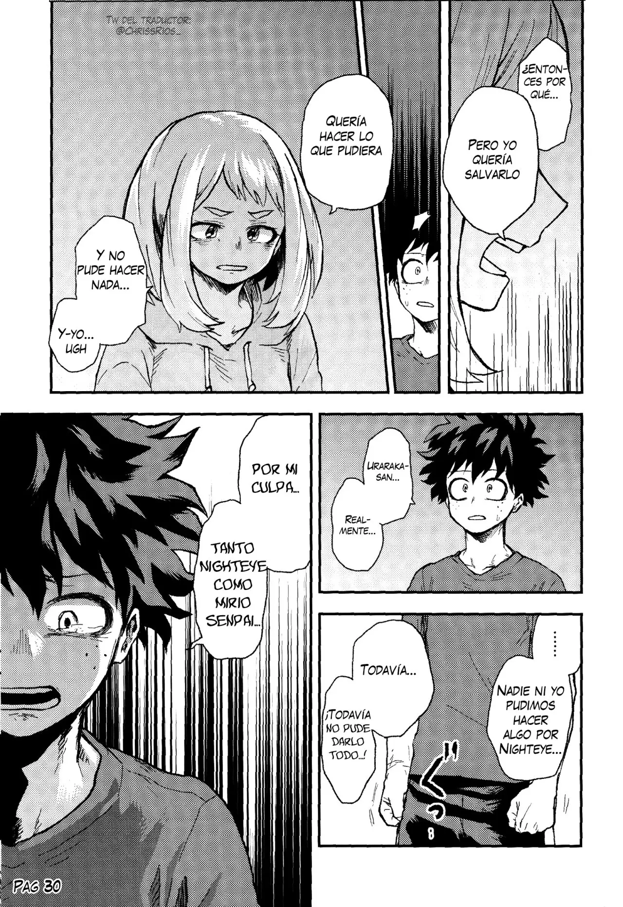 Boku no hero academia- Para aquellas que contienen sus lágrimas (2019) - Capítulo 1 - Página 33 - LectorTMOo