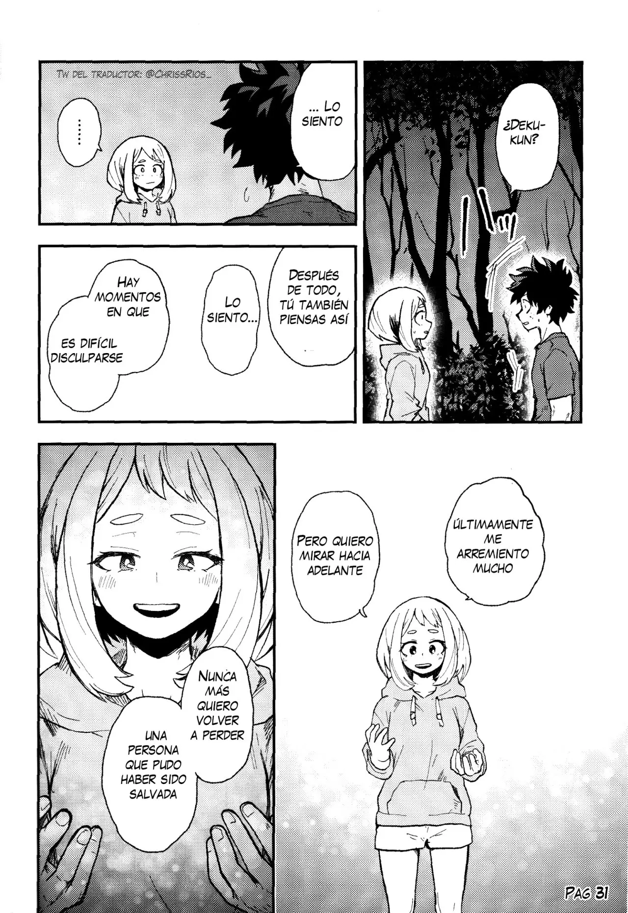 Boku no hero academia- Para aquellas que contienen sus lágrimas (2019) - Capítulo 1 - Página 34 - LectorTMOo