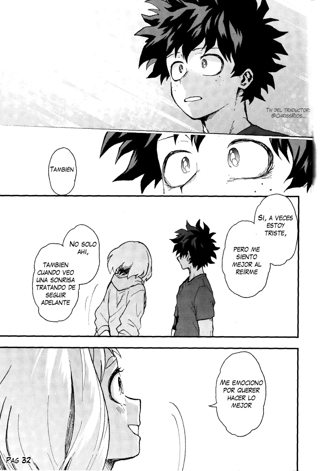 Boku no hero academia- Para aquellas que contienen sus lágrimas (2019) - Capítulo 1 - Página 35 - LectorTMOo