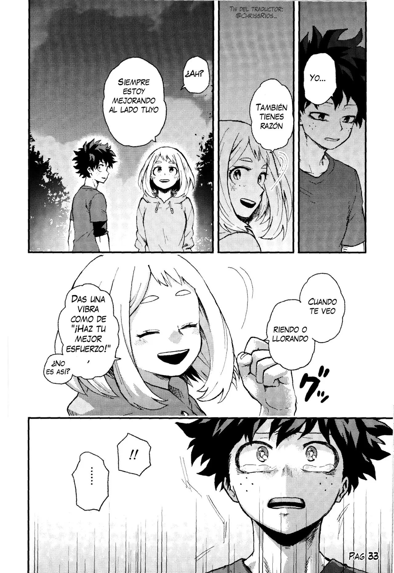 Boku no hero academia- Para aquellas que contienen sus lágrimas (2019) - Capítulo 1 - Página 36 - LectorTMOo