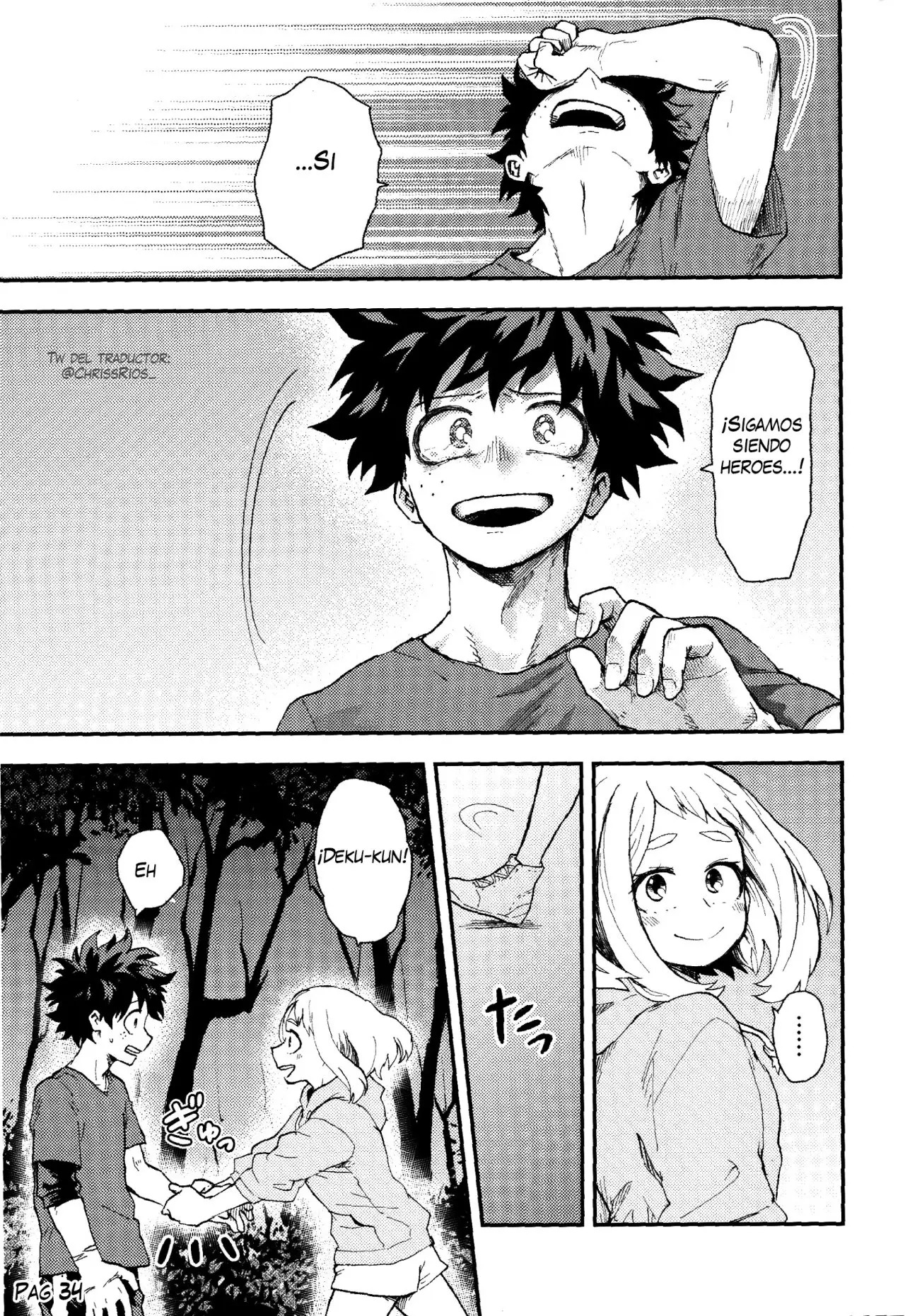 Boku no hero academia- Para aquellas que contienen sus lágrimas (2019) - Capítulo 1 - Página 37 - LectorTMOo