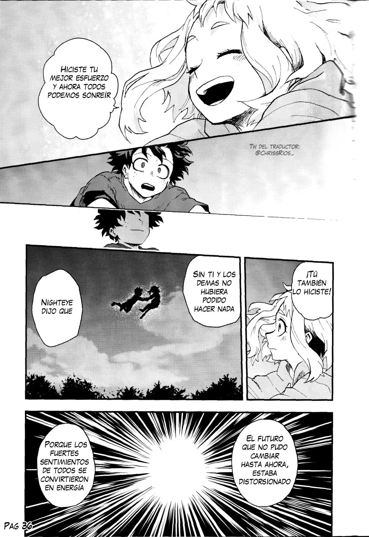 Boku no hero academia- Para aquellas que contienen sus lágrimas (2019) - Capítulo 1 - Página 39 - LectorTMOo