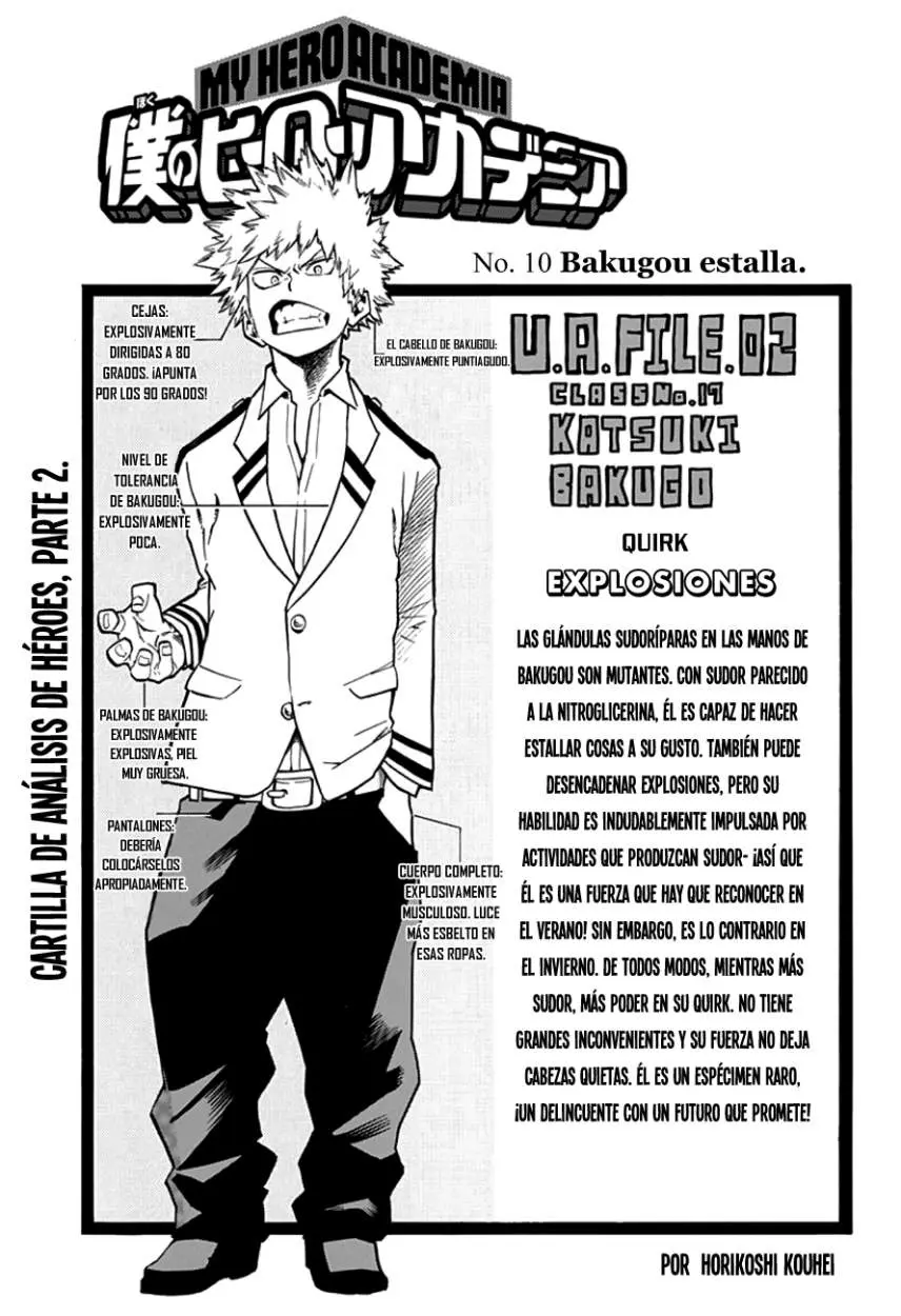 Boku no Hero Academia (2014) - Capítulo 10 - Página 2 - LectorTMOo