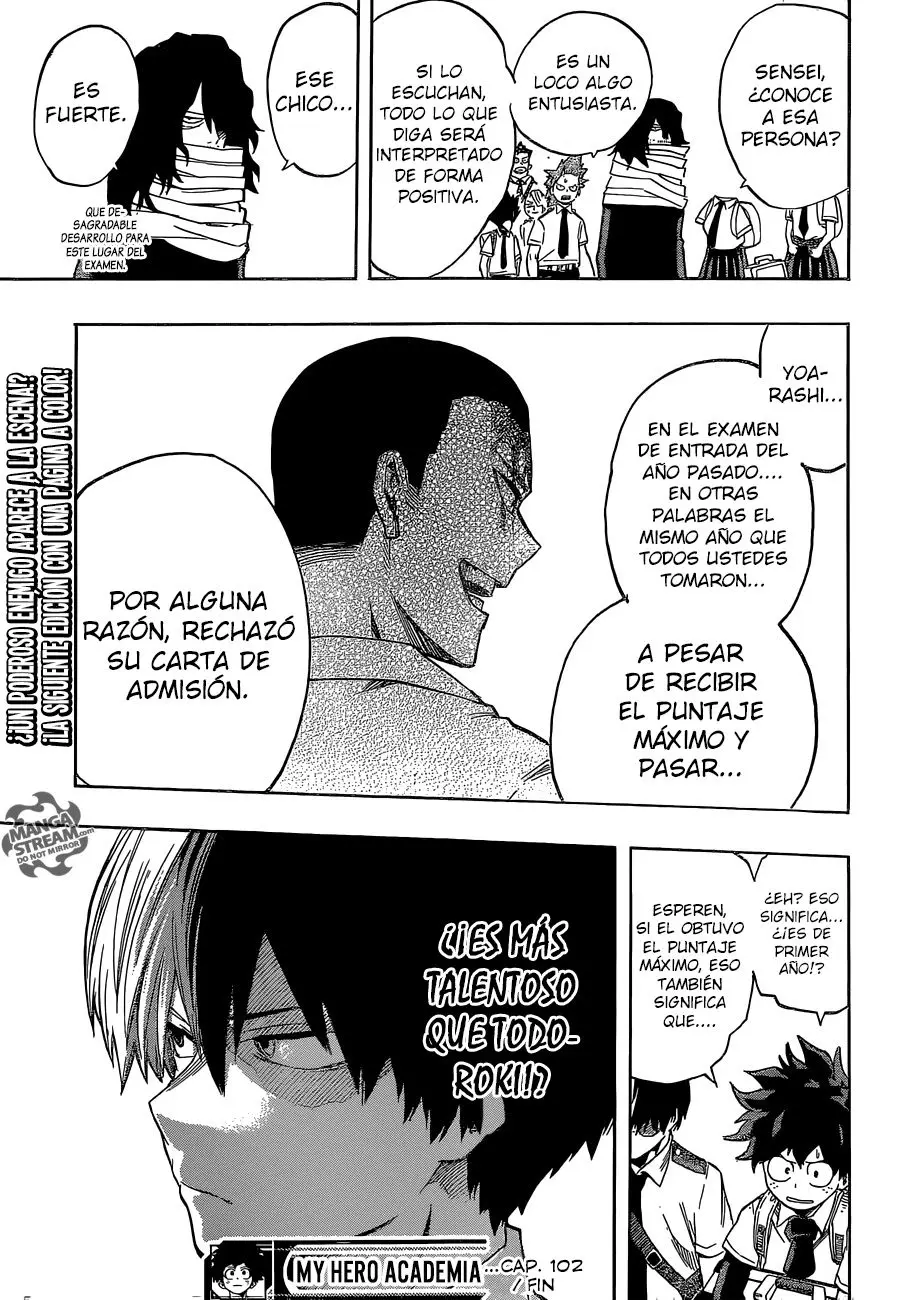 Boku no Hero Academia (2014) - Capítulo 102 - Página 19 - LectorTMOo