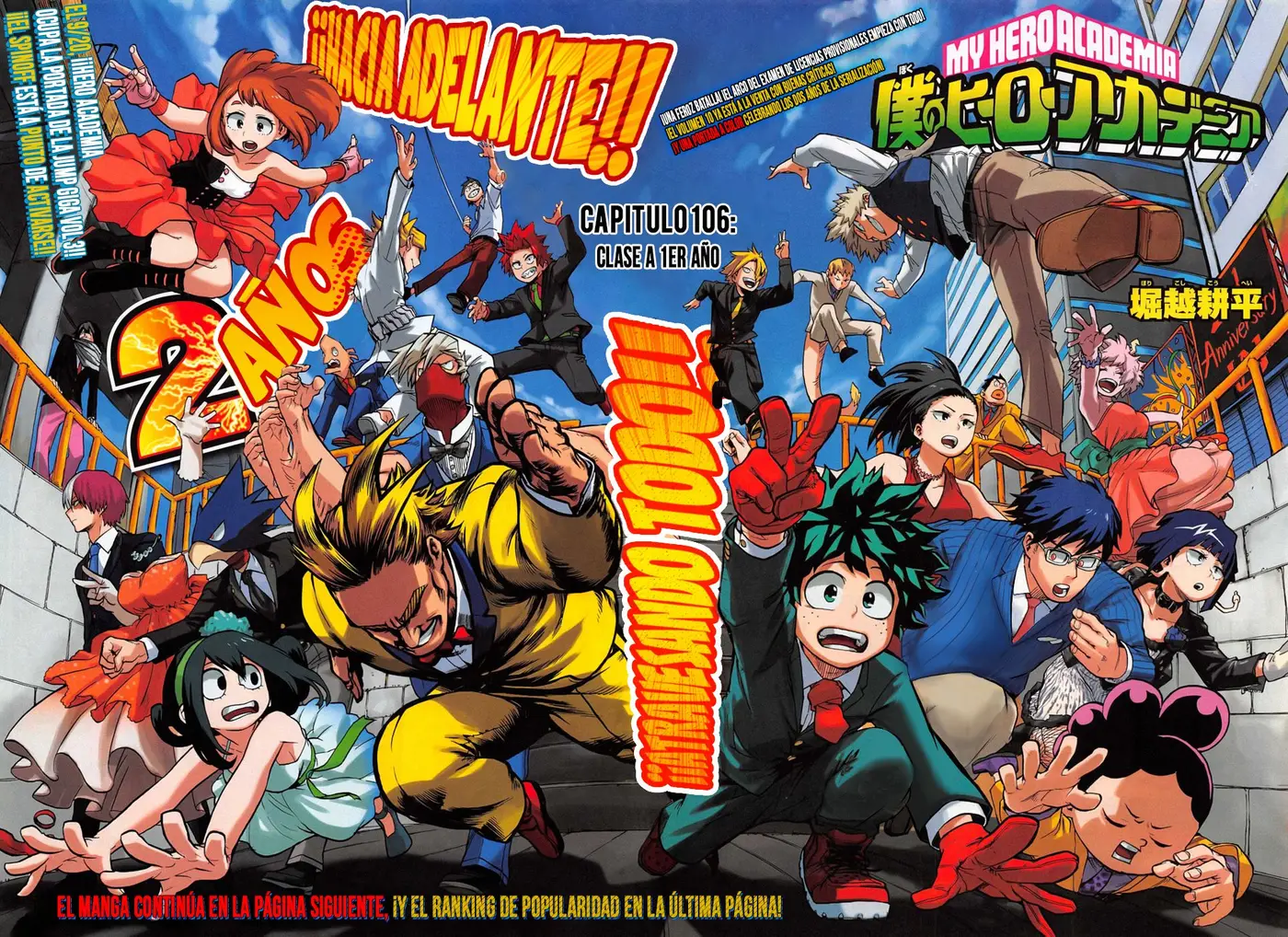 Boku no Hero Academia (2014) - Capítulo 106 - Página 5 - LectorTMOo