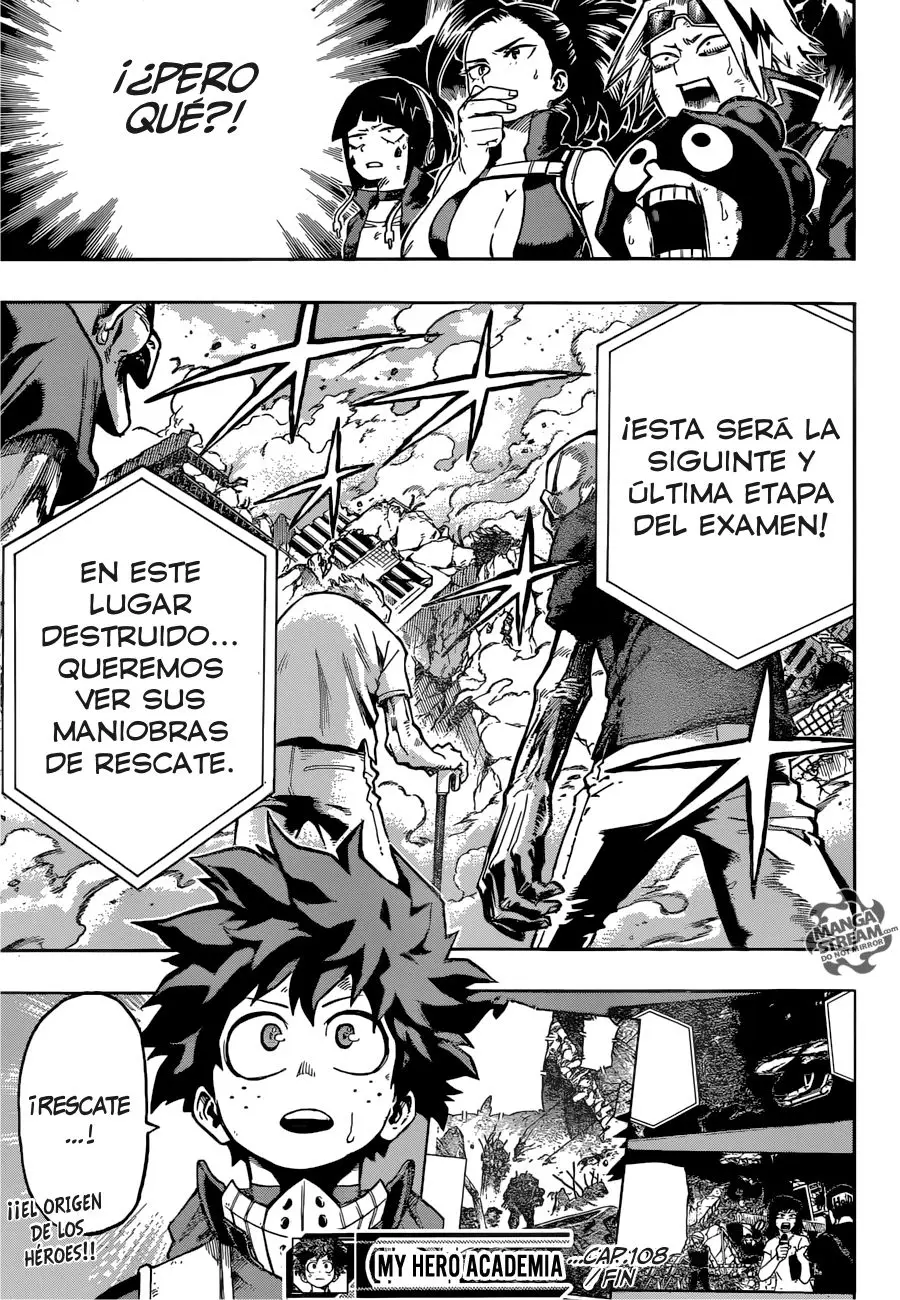 Boku no Hero Academia (2014) - Capítulo 108 - Página 20 - LectorTMOo