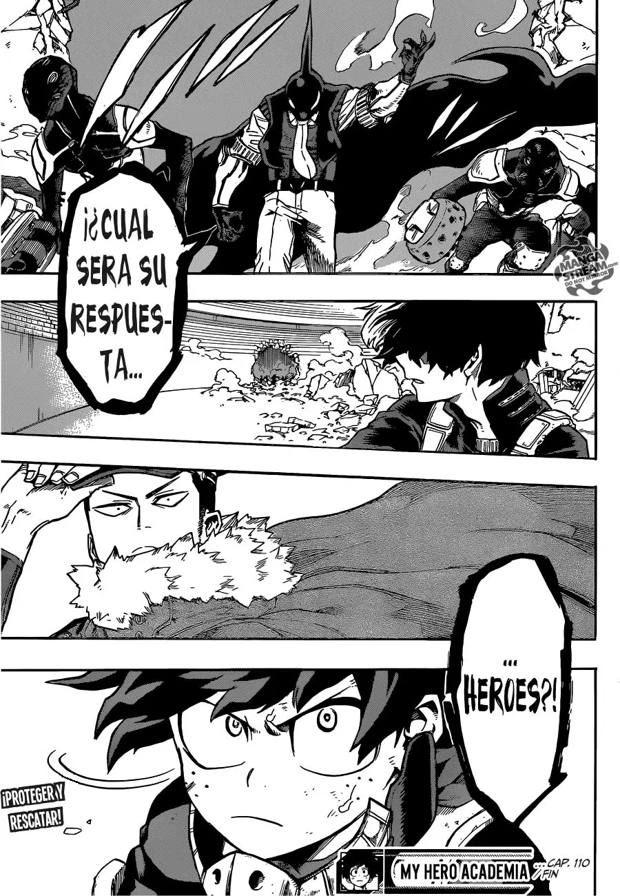 Boku no Hero Academia (2014) - Capítulo 110 - Página 17 - LectorTMOo