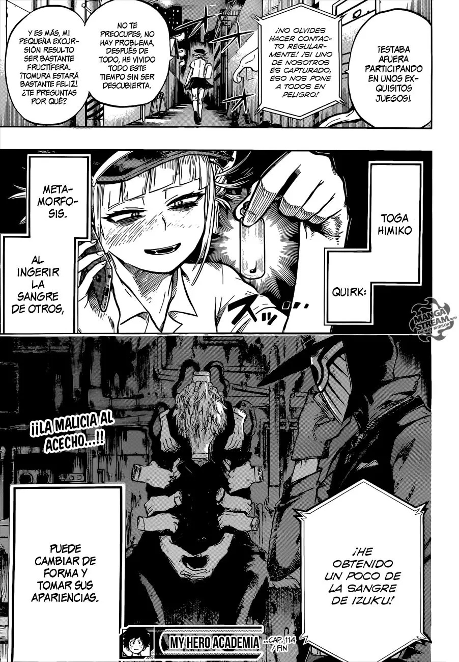 Boku no Hero Academia (2014) - Capítulo 114 - Página 20 - LectorTMOo