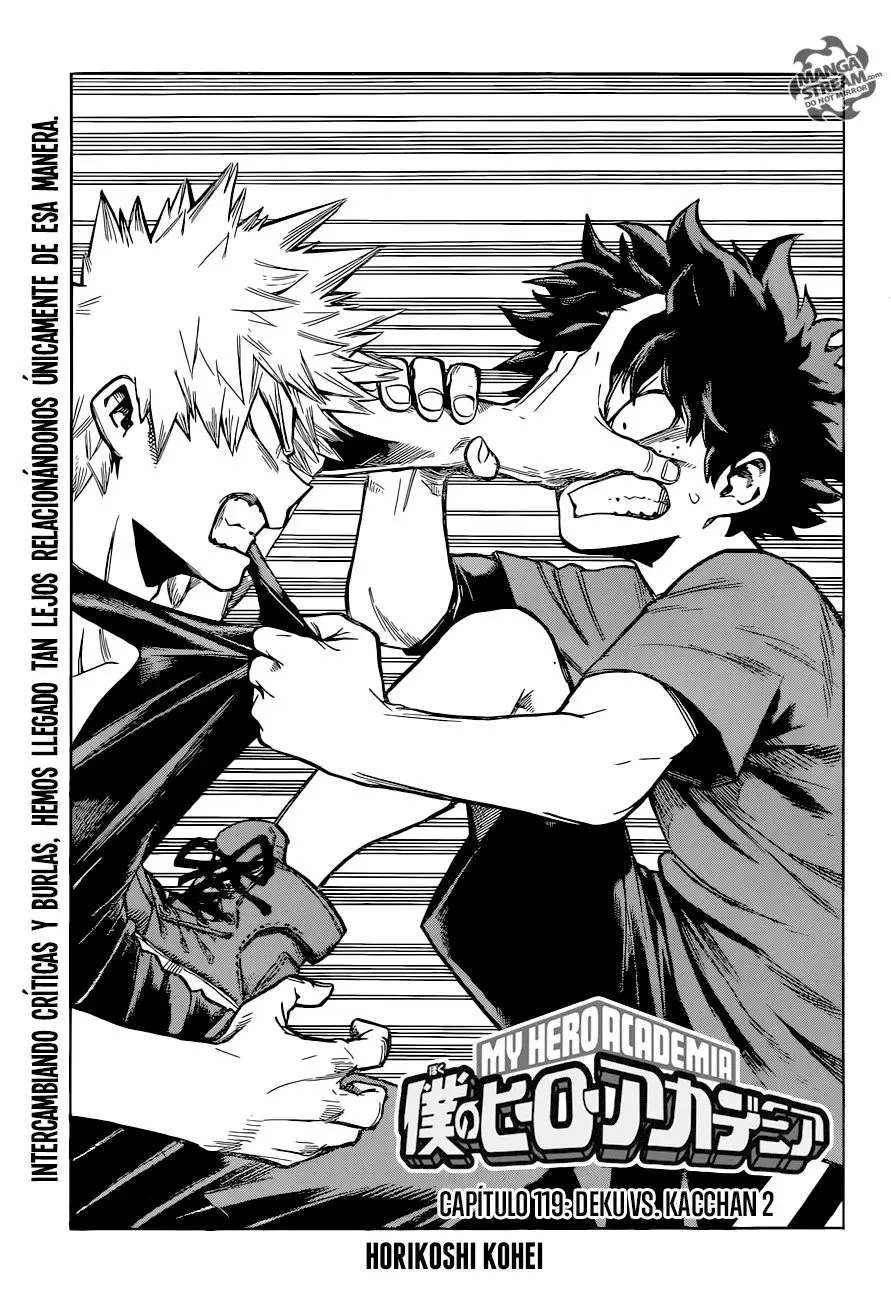 Boku no Hero Academia (2014) - Capítulo 119 - Página 4 - LectorTMOo