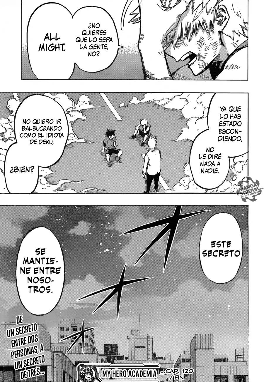 Boku no Hero Academia (2014) - Capítulo 120 - Página 18 - LectorTMOo