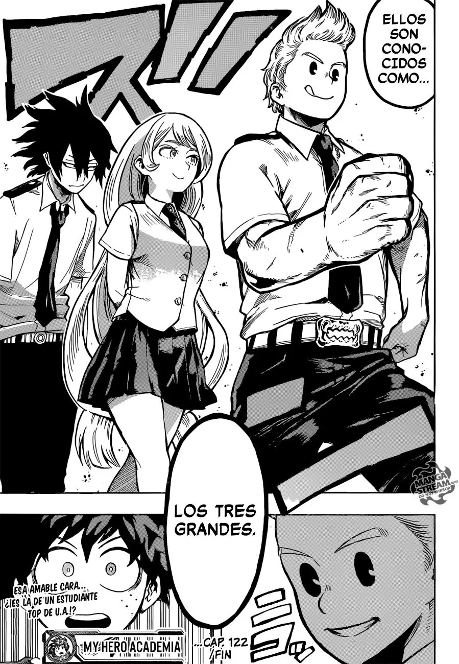 Boku no Hero Academia (2014) - Capítulo 122 - Página 18 - LectorTMOo