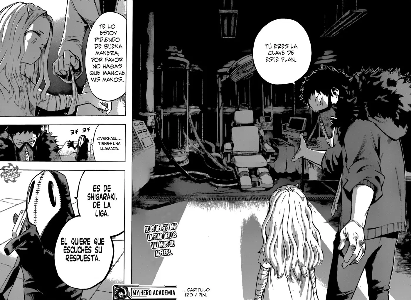 Boku no Hero Academia (2014) - Capítulo 129 - Página 17 - LectorTMOo
