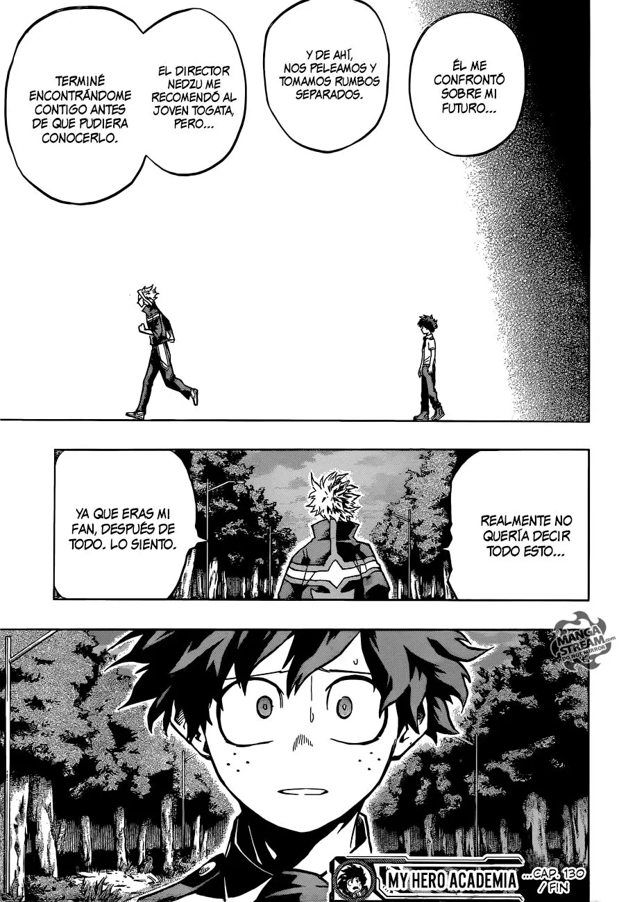 Boku no Hero Academia (2014) - Capítulo 130 - Página 21 - LectorTMOo