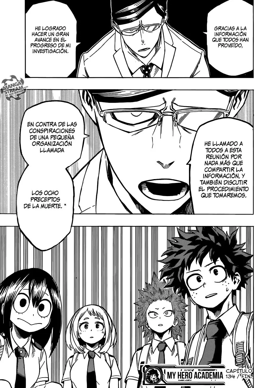Boku no Hero Academia (2014) - Capítulo 134 - Página 21 - LectorTMOo
