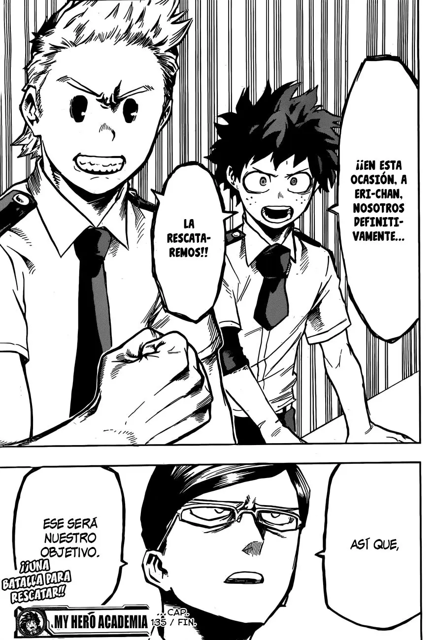 Boku no Hero Academia (2014) - Capítulo 135 - Página 21 - LectorTMOo