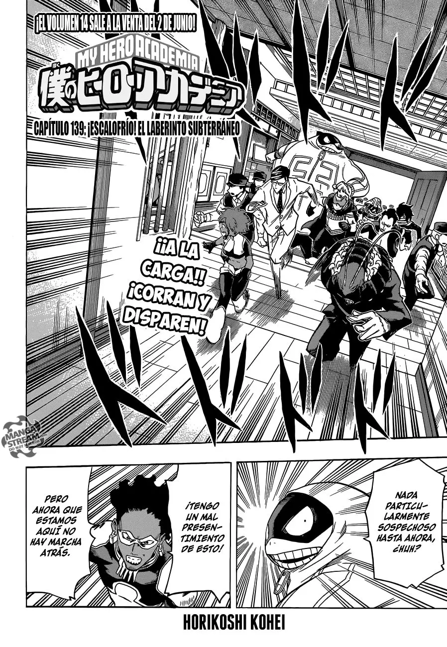 Boku no Hero Academia (2014) - Capítulo 139 - Página 4 - LectorTMOo
