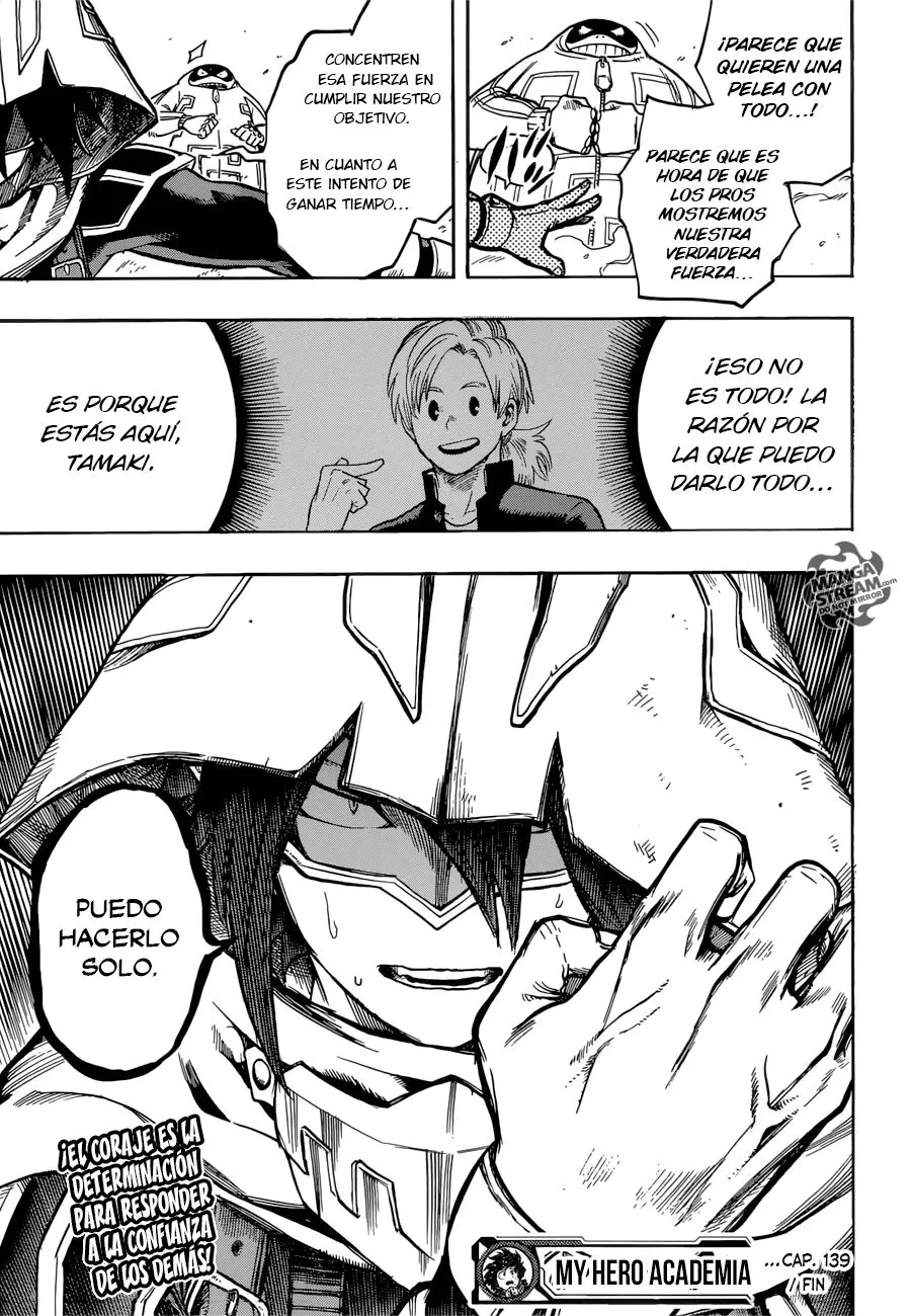 Boku no Hero Academia (2014) - Capítulo 139 - Página 19 - LectorTMOo