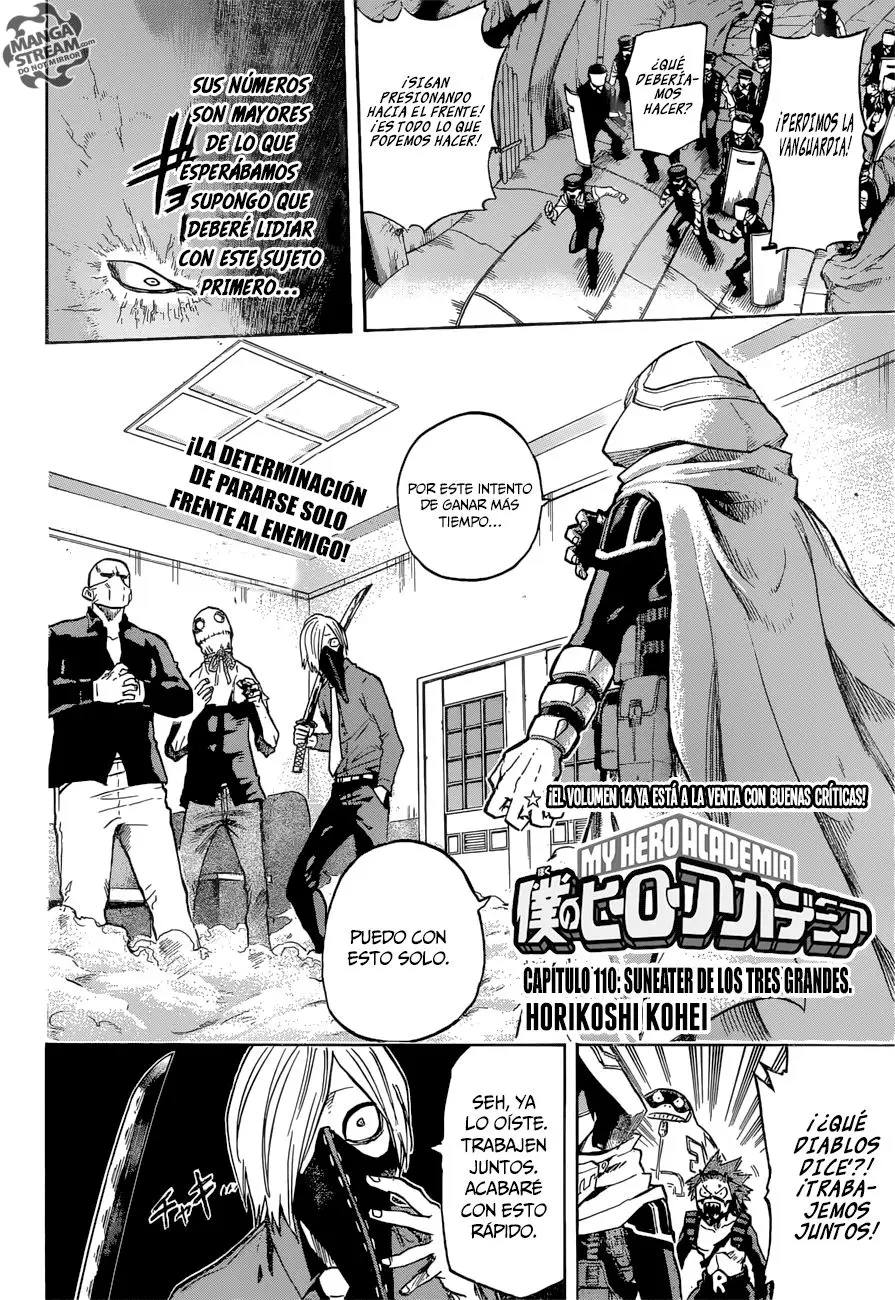 Boku no Hero Academia (2014) - Capítulo 140 - Página 4 - LectorTMOo