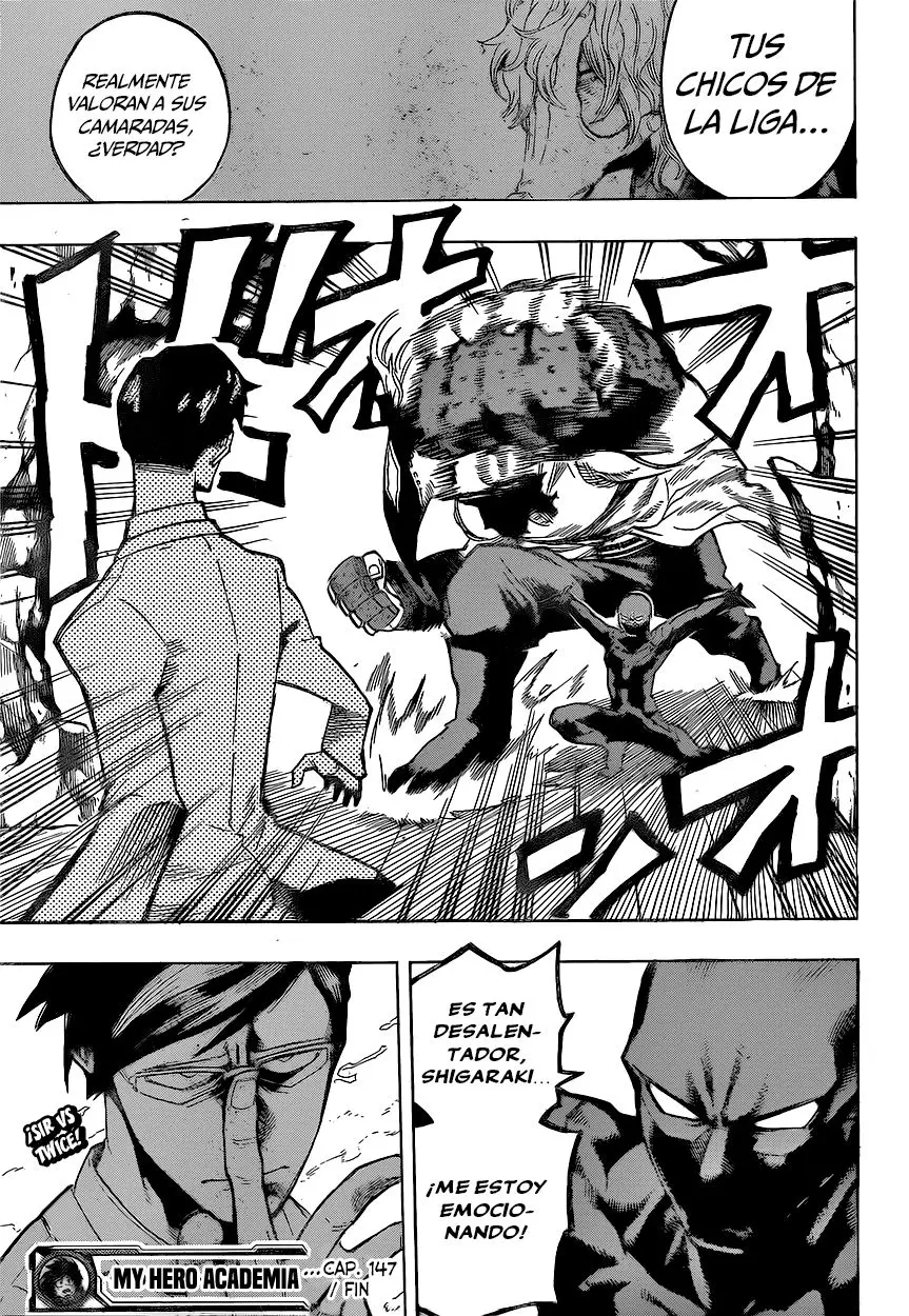 Boku no Hero Academia (2014) - Capítulo 147 - Página 19 - LectorTMOo